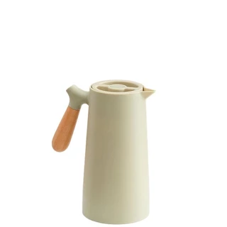 Garrafa Térmica com Alça Madeira 1L Plástico/Vidro em Oferta na Shopee