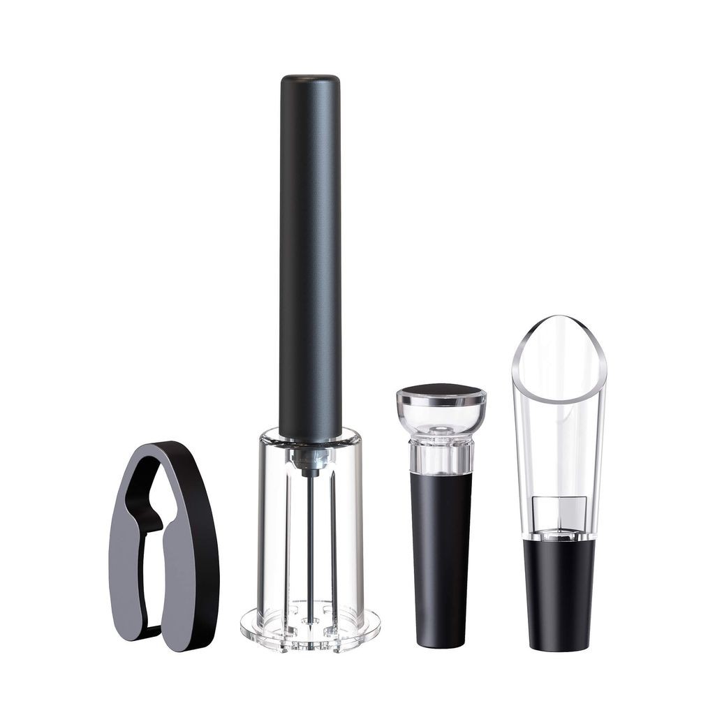 Kit para Vinho Sommelier com 4 Peças Barplay Spicy Shopee Brasil