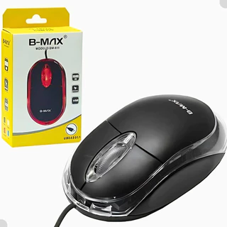 Desconto B-Max USB 1600 DPI Mouse com Fio BM-611 RGB PREMIUM Home Officie Óptico com LED