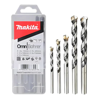 Conjunto Broca 5pç Makita D-30477 Ferro Madeira Concreto em Oferta na Shopee