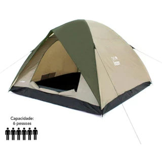 Barraca Camping Alta Premium Impermeável 6 Pessoas Bel em Oferta na Shopee