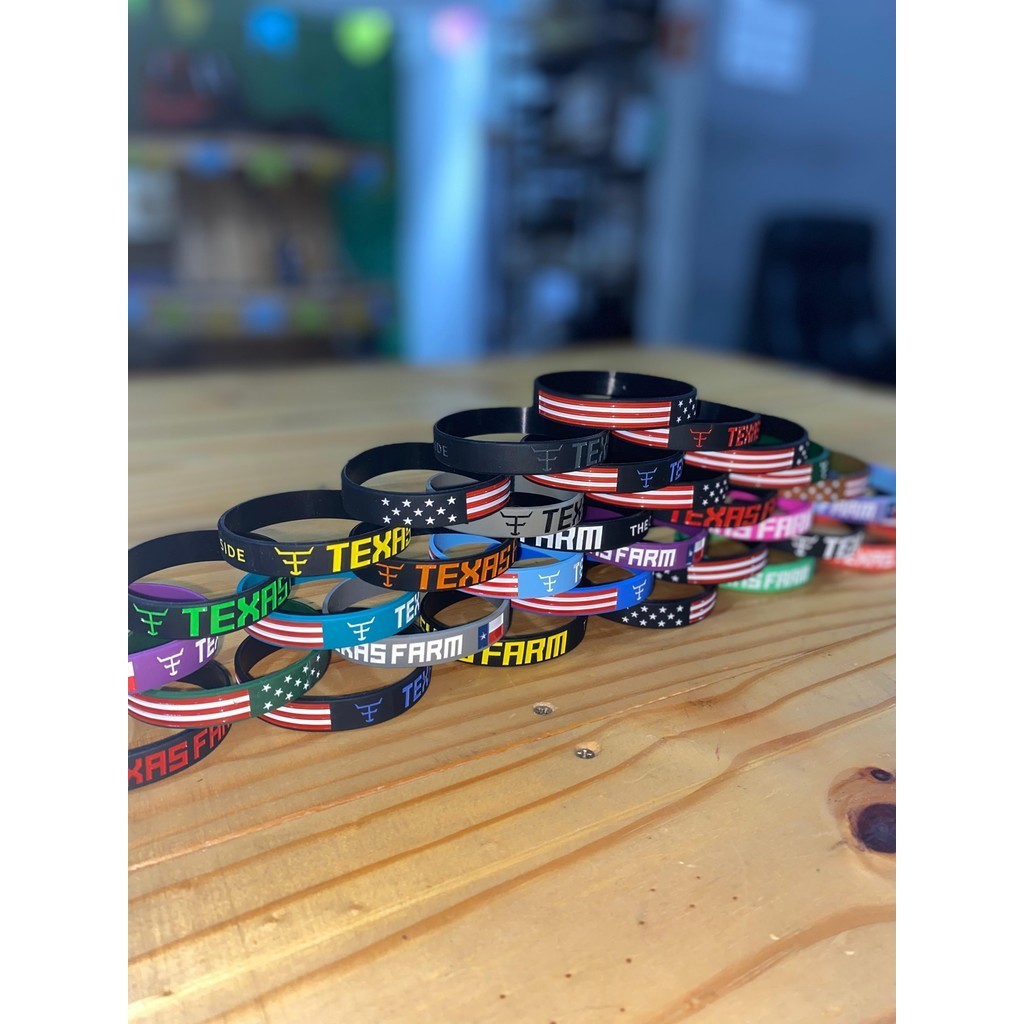 Pulseira Texas Farm Silicone original