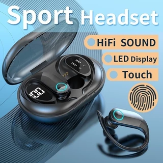 Fone de ouvido Sem Fio Bluetooth TWS Esportivo Design Pendurado Na Orelha Ergonômico K-G37PRO em Oferta na Shopee