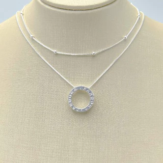 KIT 2 Colar Bolinha Veneziana + Colar Pandora a Prata 925