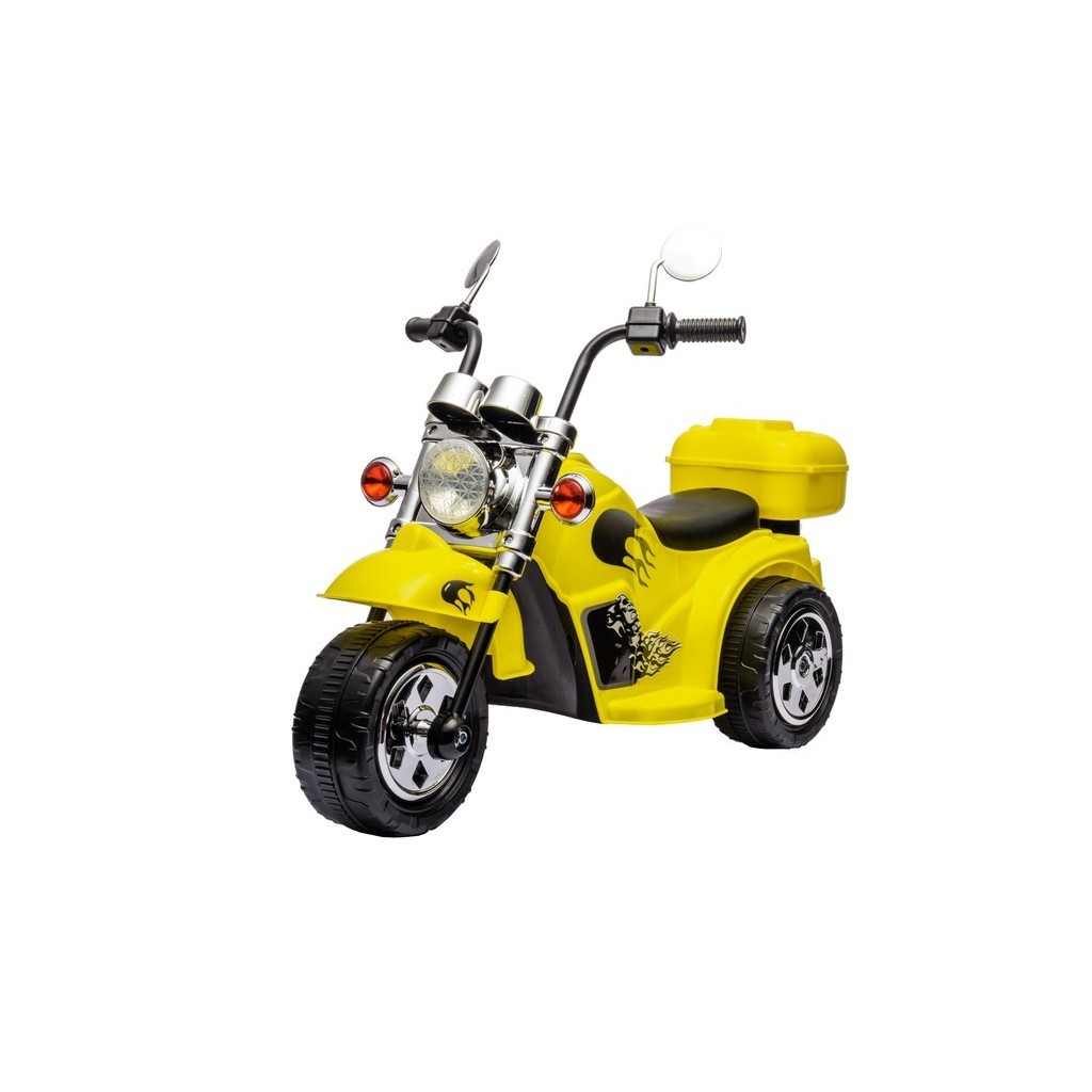 Mini Moto Elétrica Infantil Bateria Amarela Zippy Toys | Shopee Brasil