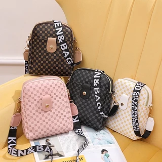 Bolsa para mulheres 2023 Novo Estilo Bolsas para senhoras Moda Presbyopic Casual Impresso Carta Ombro Alça Diagonal para Celular