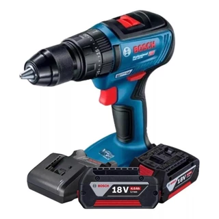 Parafusadeira furadeira Impacto BOSCH Gsb 18v-50 + 2 Baterias + Carregador