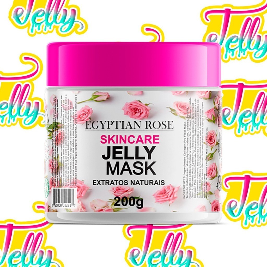 Máscara de Gelia Para pele Madura ,Melhora a hidratação prevenir