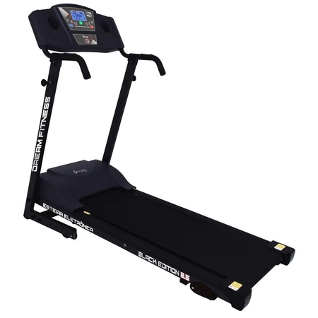 Esteira Elétrica Ergométrica Dream Fitness Black Edition 2.5 com 5 Funções Preto Bivolt