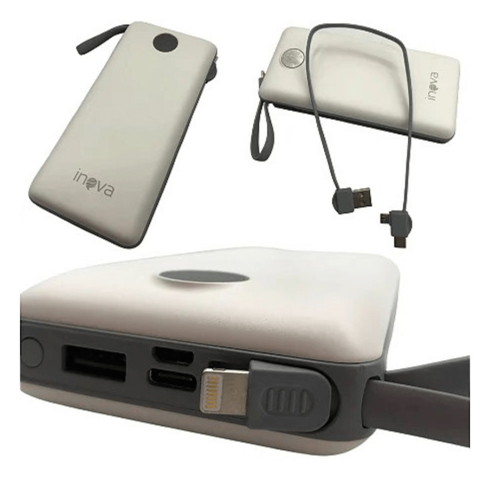 Carregador portátil inova turbo power bank 20000mah original | Shopee ...