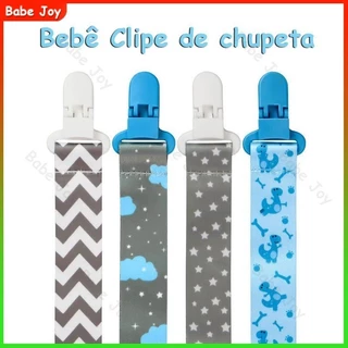 3 peças/set clipe de chupeta de bebê com corrente porta chupeta mordedor brinquedo cordão anti queda