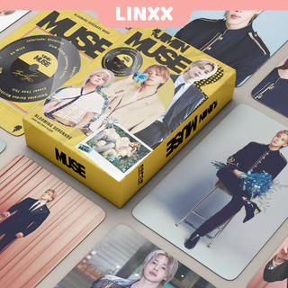 LINXX 55 Pcs BTS JIMIN MUSE Álbum Lomo Card Kpop Cartões Postais Série