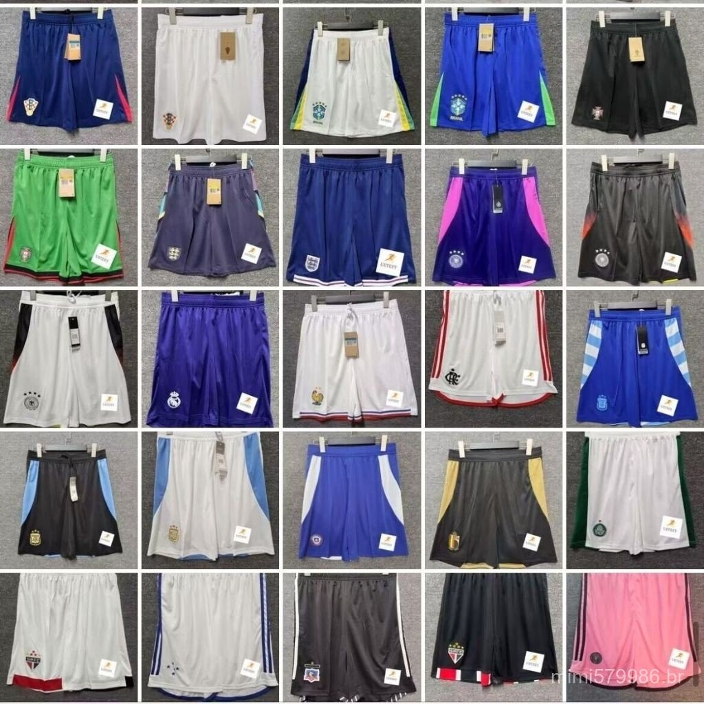 24 /25 Calções Esportivos Futebol Versão Tailandesa OSMJ