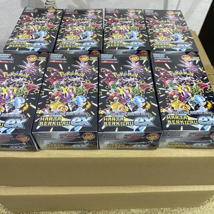 Caixa Mestre Booster Tesouro Brilhante ex sv4a pokemon tcg Indonésia