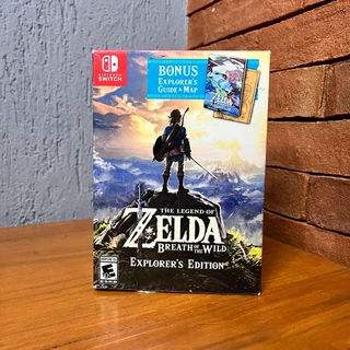 Jogo Zelda Breath of Wild Explorer's Edition Switch Seminovo