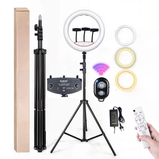 Ring Light Grande Led 36 Cm com Tripé 2m Controle
