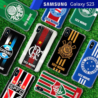 Capa Capinha - Samsung Galaxy S23 - Futebol Brasileiro Personalizada