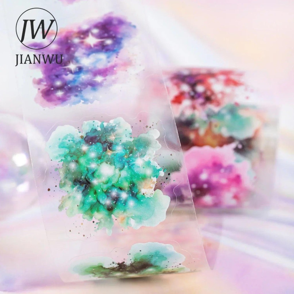 JIANWU 50mm * 200cm Colorful Stars and Rivers Series JIANWU 50mm * 200cm Colorful Stars and Rivers Series