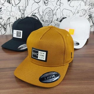Kit Boné Aba Curva New York Original Trucker NY Fundo Algodão Fitão De Marca NYC Chapéu Masculino