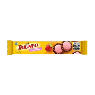Biscoito Tortini Morango Triunfo 90g