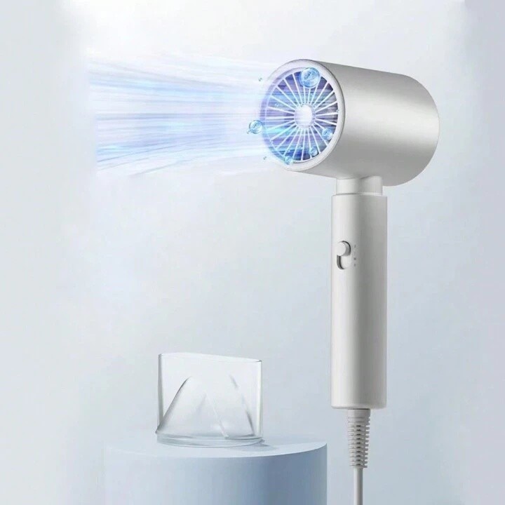 Secador De Cabelo Iônico, Secagem Rápida E Fácil De Transportar Para Viagens E Uso Doméstico JORGE