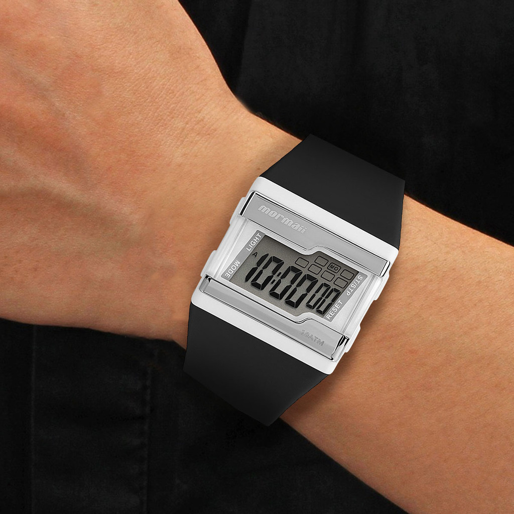 Relógio Digital Feminino Troca a Pulseira Kit com 3 Pulseiras à