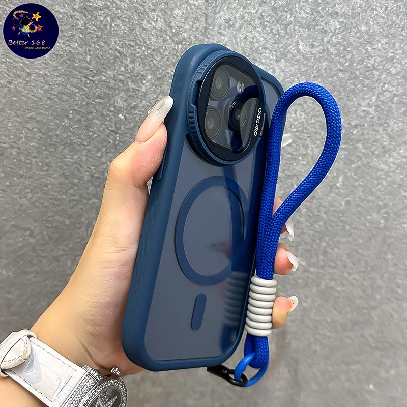 New invisible bracket magnetic strap hanging rope phone case suitable ...