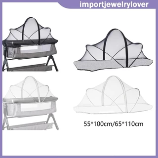 [Importjewelrylover] Rede Para Berço De Bebê Portátil Respirável Removível , Protetora , Capa Dobrável , Viagem Em Casa , Berçário , Cama