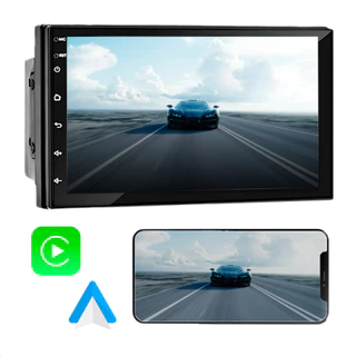 Central Multimídia H-Tech Ht-3125ca Carplay Android Auto 7pol Bluetooth Usb Espelhamento Sem Fio