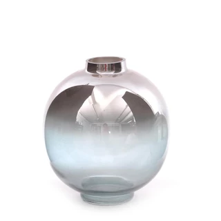 Vaso Cromado Degrade Bola Verde 20x23Cm Vidro em Oferta na Shopee