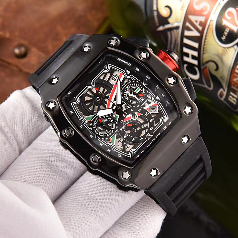 Richard IP Galvanoplastia Europeu AllMatch Quartzo Seis Mãos