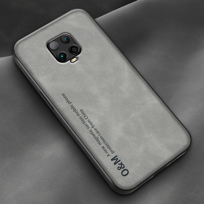 Capa de couro magnética de luxo para Xiaomi Redmi Note 9S 9T 9 Pro Max Capa de proteção de silicone para Redmi Note 7 8 