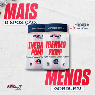 Termogênico Thermo Pump 60 Cápsulas Absolut Nutrition