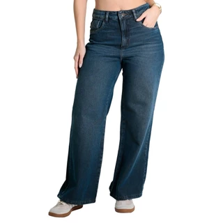 Calça Jeans Sawary Wide Leg Petit - 280361