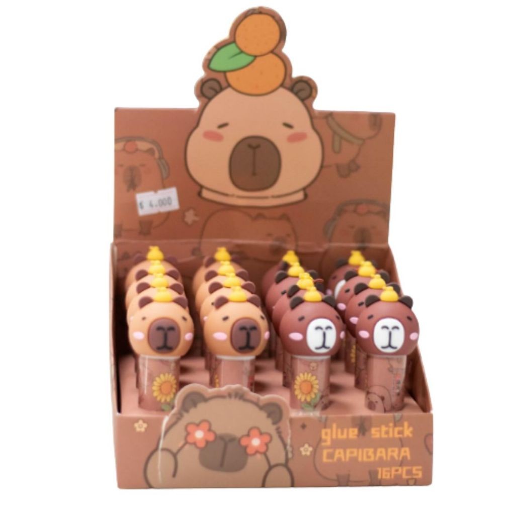 COLA BASTÃO CAPIVARA / PAPAELARIA FOFA KAWAII | Shopee Brasil