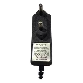 Fonte de Energia Alimentação Bivolt 5V 2A Plug P4 TV Box Roteadores