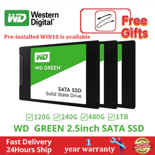 SSD 120GB 240GB 1TB SATA3 Unidade de estado sólido WD de 2.5 polegadas adequada para Laptop