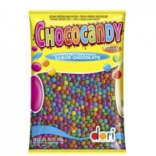KIT C/3 CONFEITO CHOCOCANDY DORI 500G COLORIDO