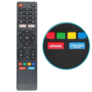 Kit 2 Controle Compatível TV Multilaser TL020 TL024 032 043