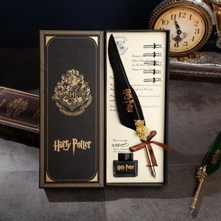 Harry Potter Academia Magic pena conjunto caixa de presente escultura de aniversário água LQJE