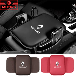Renault Car Armrest Carro Centro De Couro Console Caixa De Proteção Almofada Para Kwid Duster Oroch Kardian Megane 2 Sandero ZOE Clio Fluence Logan Captur Scenic Kiger