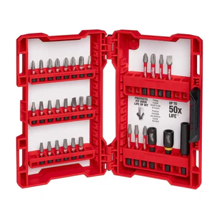 Kit Bit Shockwave de Impacto MILWAUKEE 48-32-4004 com 32 Peças