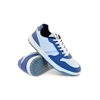 Tênis Casual Masculino Polo Wear Azul Médio