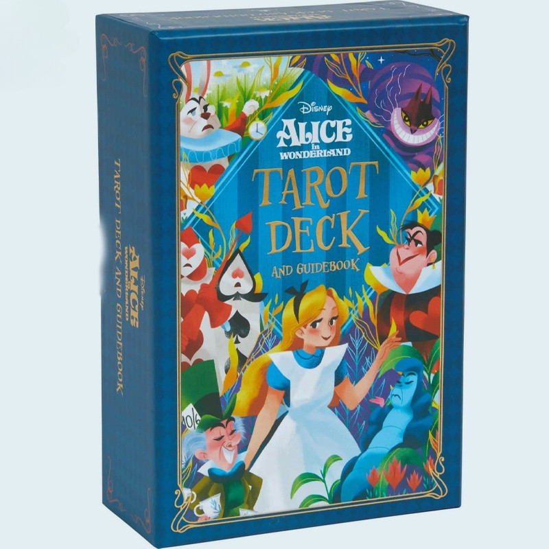Alice no País das Maravilhas Tarot Deck Profecia Destino Divinação Deck Card
