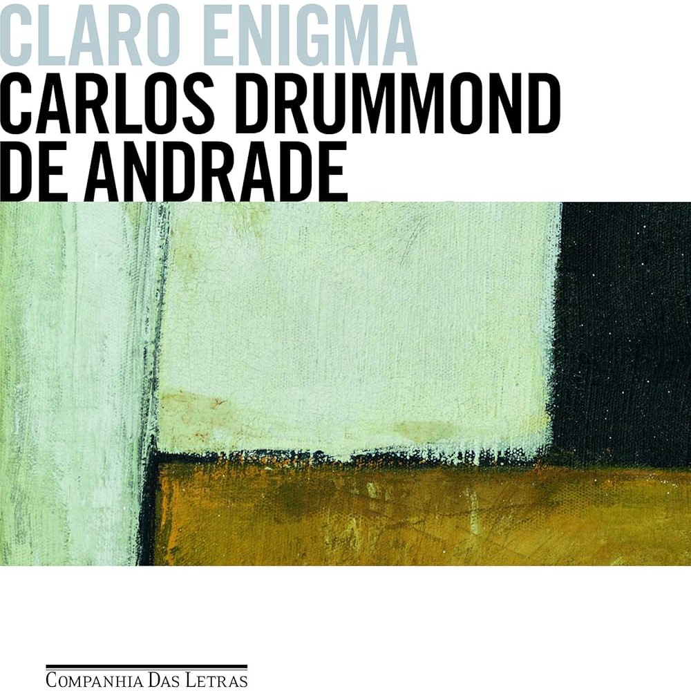 Livro Claro Enigma de Carlos Drummond de Andrade 6710833 | Shopee Brasil
