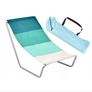 Cadeira Ao Ar Livre Portátil Ultra Leve Dobrável Acampamento Praia Reclinável Cama Simples Para Almoço Pausa De Emenda Pequena Rede