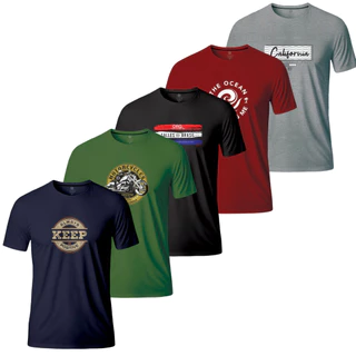 Kit 5 Camisas Masculinas Plus Size Tamanhos Especiais do G1 á G9 Envio Imediato Pronta Entrega