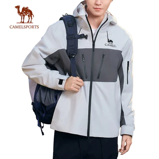 CAMEL SPORTS Jaqueta Masculina Feminina Três Em Um Ao Ar Livre À Prova De Vento E D