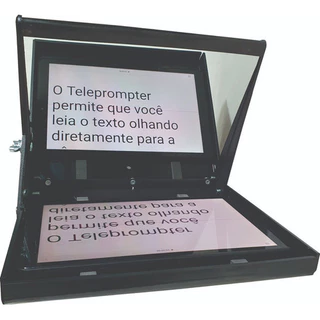 Teleprompter Profissional Baby Para Tablete, , Celular