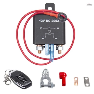 Interruptor Remoto De Desconexão Da Bateria 12V DC 200A , Evita O Isolador Do De Drenagem Liga/Desliga Controle Sem Fio Para Carro , Caminhão , RV
